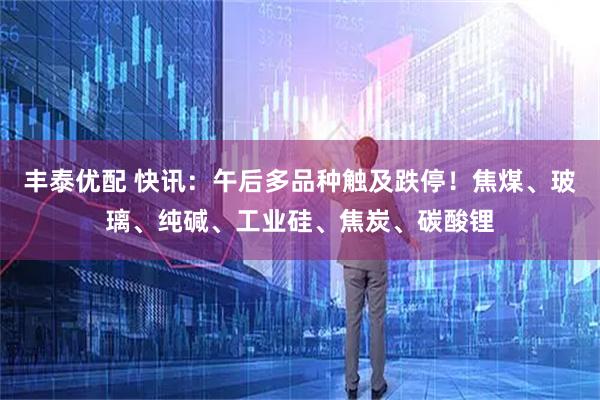 丰泰优配 快讯：午后多品种触及跌停！焦煤、玻璃、纯碱、工业硅、焦炭、碳酸锂